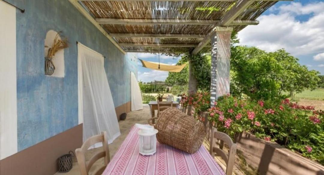 Le Cernicole Villa Melissano Exterior foto